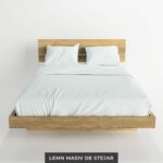 Pat din lemn masiv - Perfect cu sertare - imagine 4