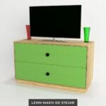 Comoda Dormitor Mica Lemn Masiv - Wilson - imagine 5